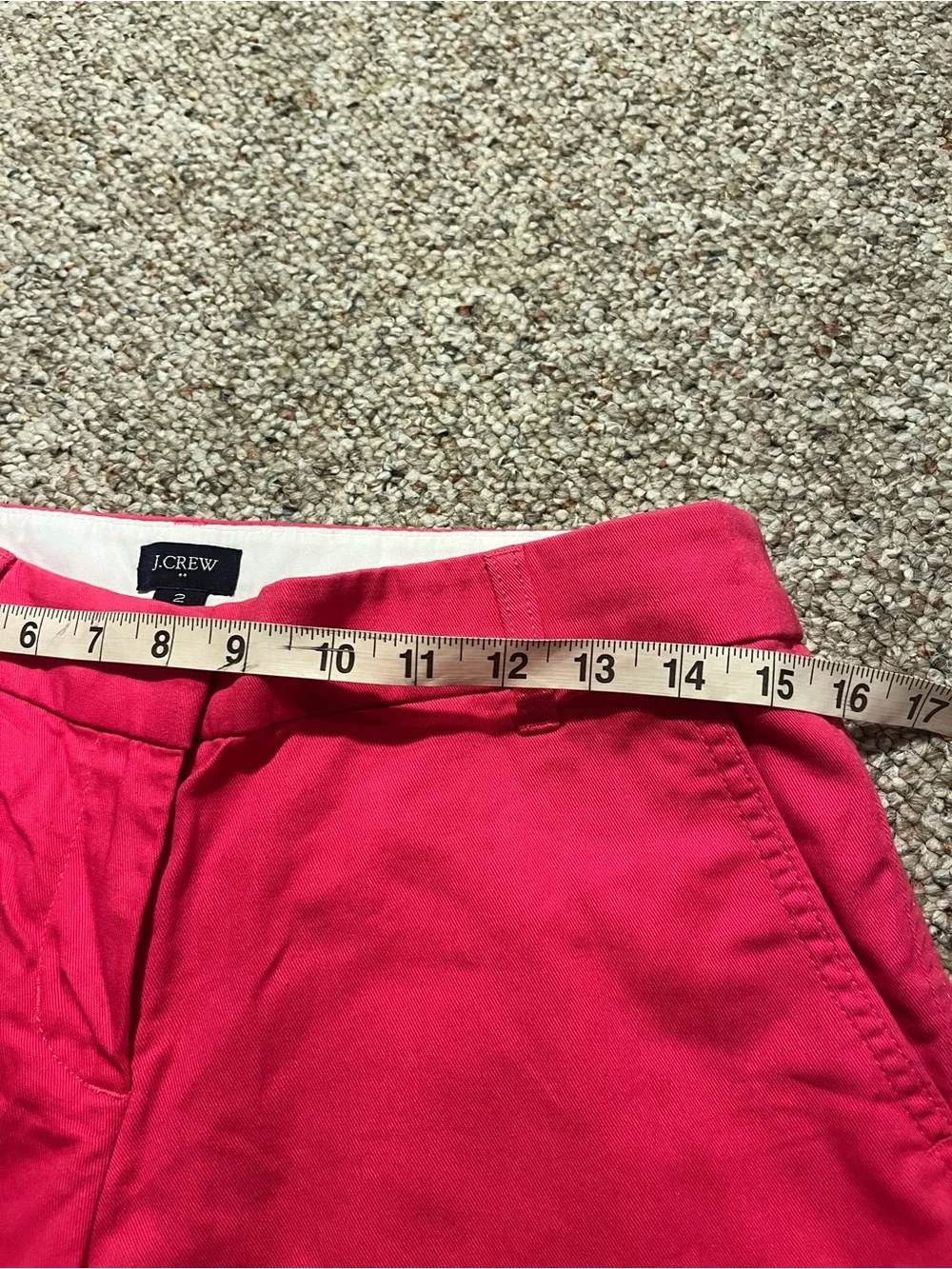J. Crew Classic 5" Chino Shorts in Bright Pink - Picture 5 of 7